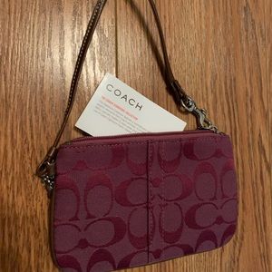 Coach Wristlet